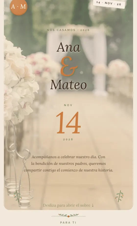 Portada de la plantilla Olivar