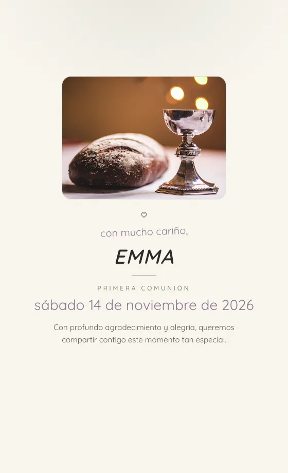 Portada de la plantilla Lino Marfil
